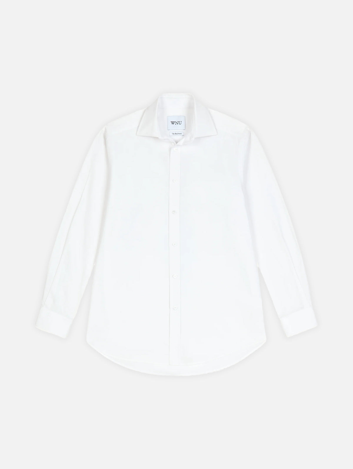 The Boyfriend Poplin Shirt in White