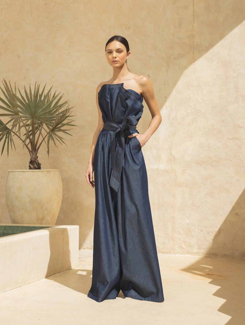 Alguien Más Top in Navy