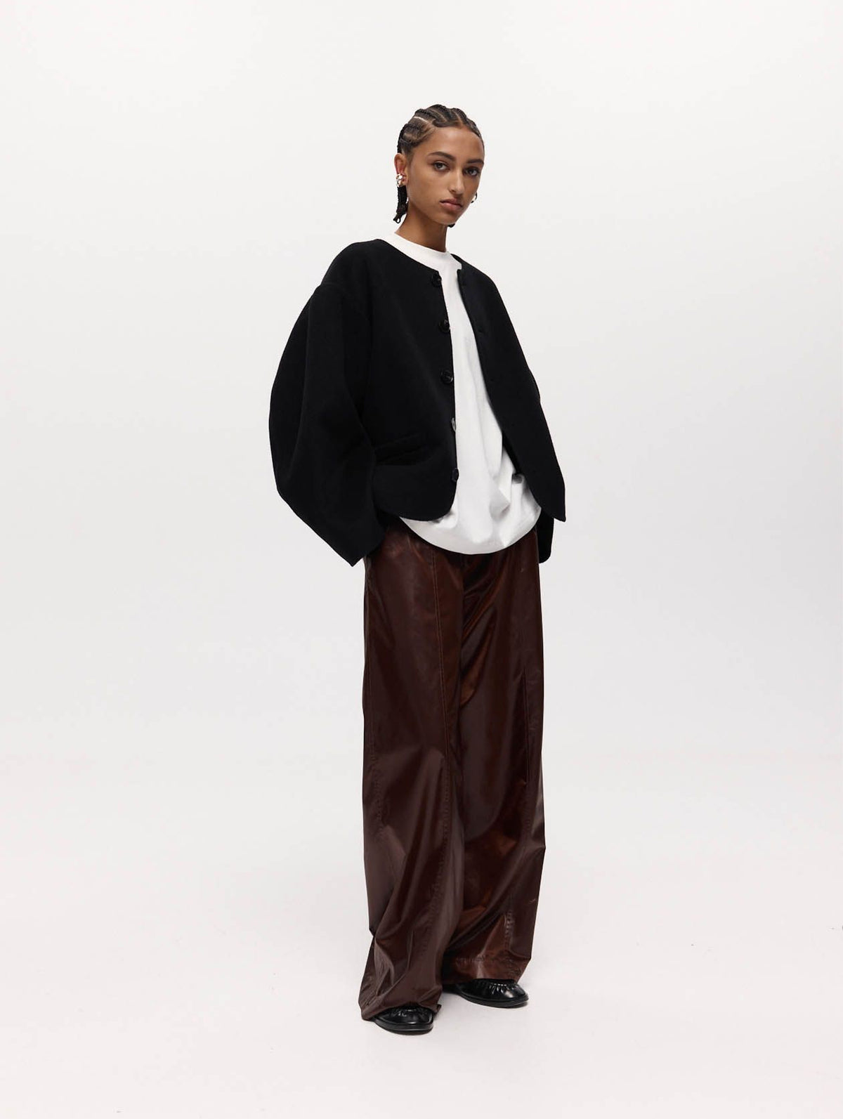 Angelo Wool Jacket in Black