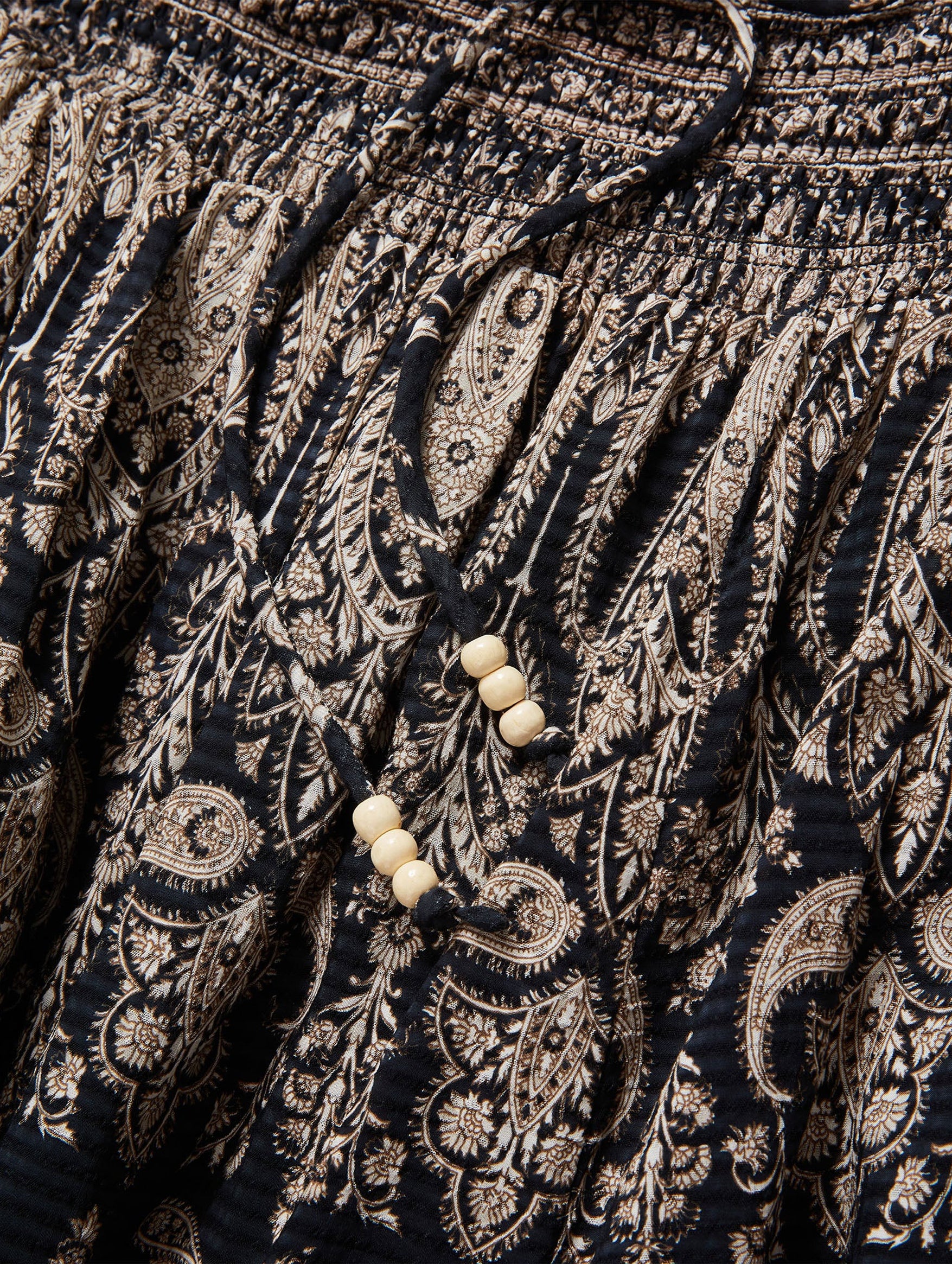 Ayanna Dress in Black Multi