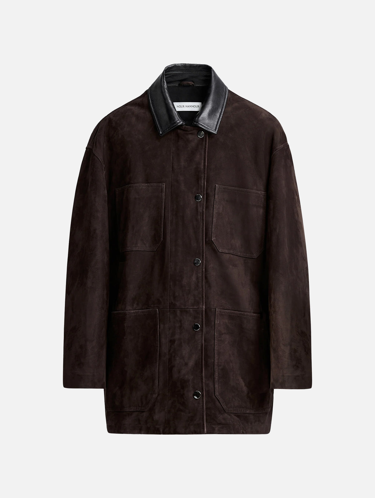 Barn Suede Jacket in Mocha