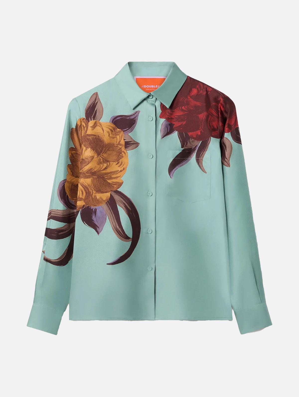 Boy Shirt in Peony Placée