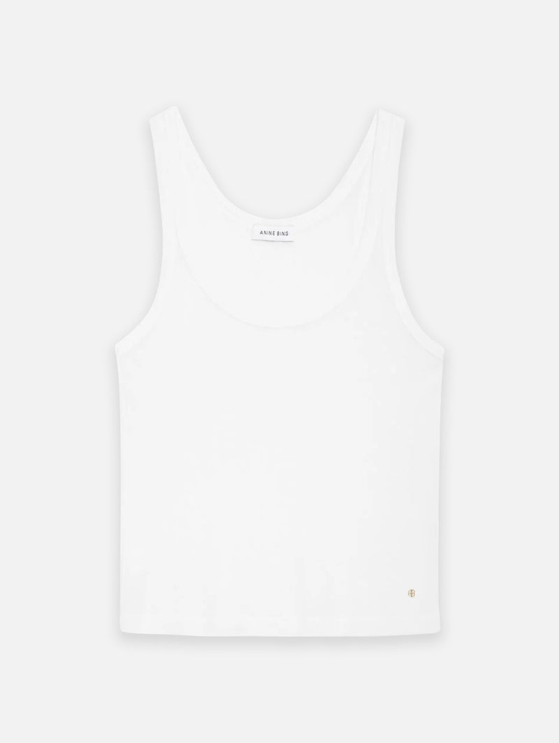 Brine Cashmere Blend Tank in Off White