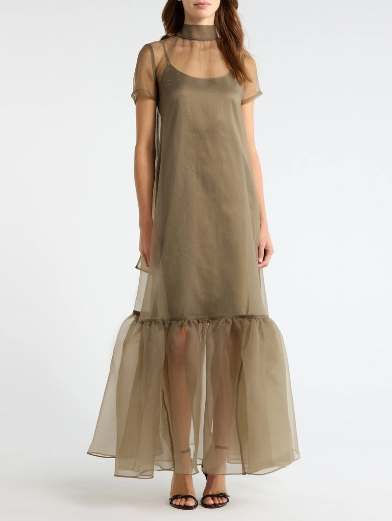 Calluna Dress in Thyme