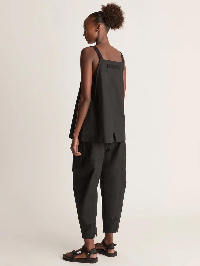 LM Poplin Cami in Black