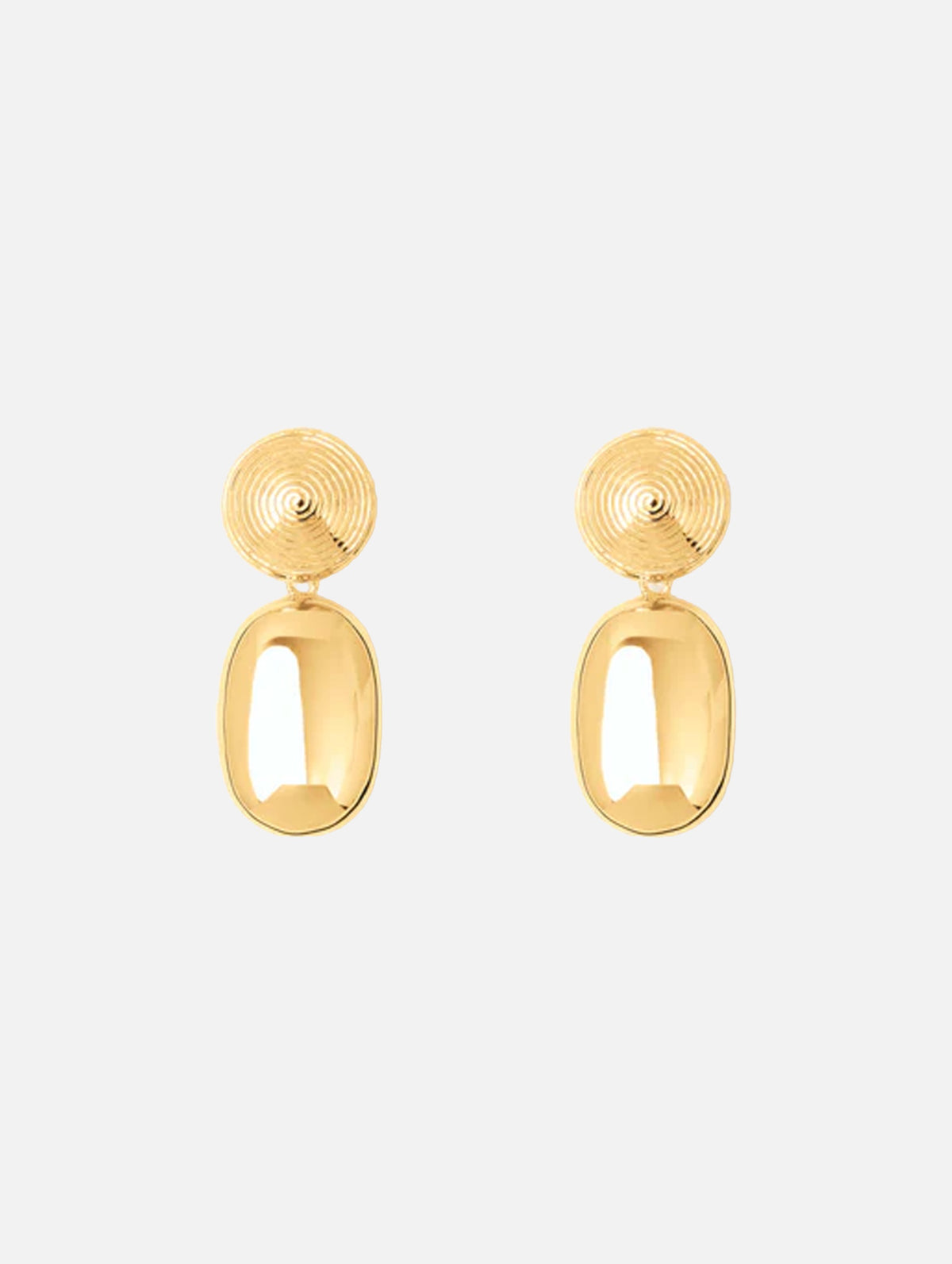 The Carla Earrings in Gold