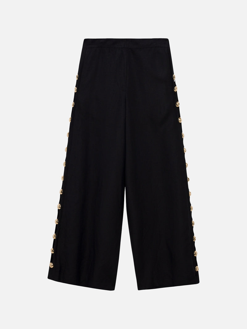 Cayman Wide Leg Pant in Black