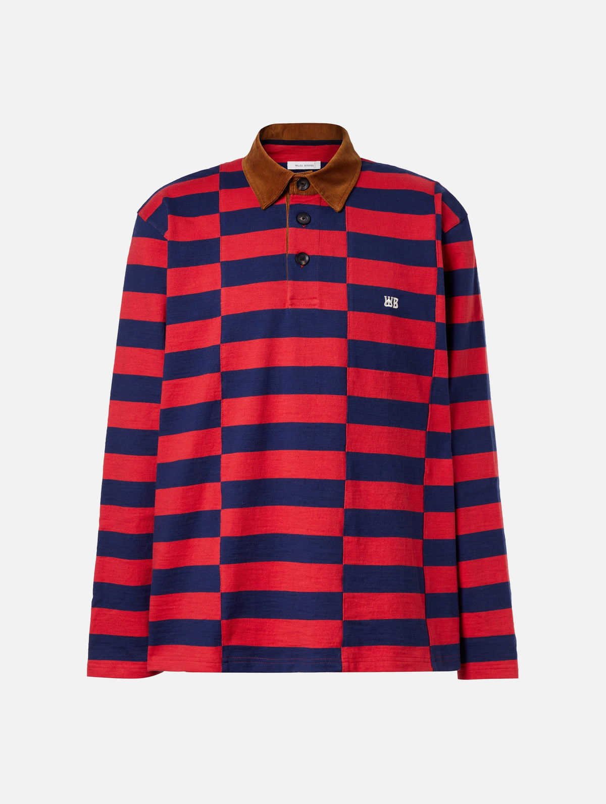 City Polo in Red and Navy