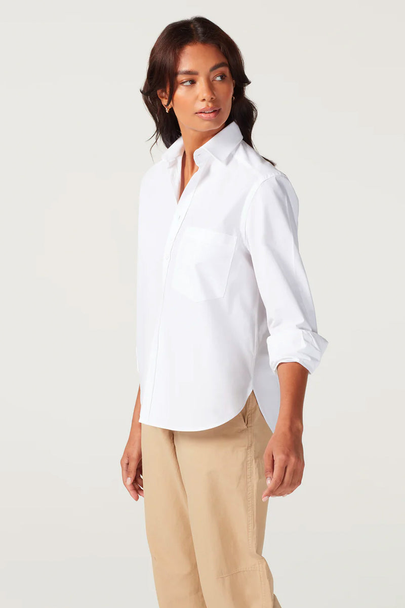 The Classic Poplin Shirt in White