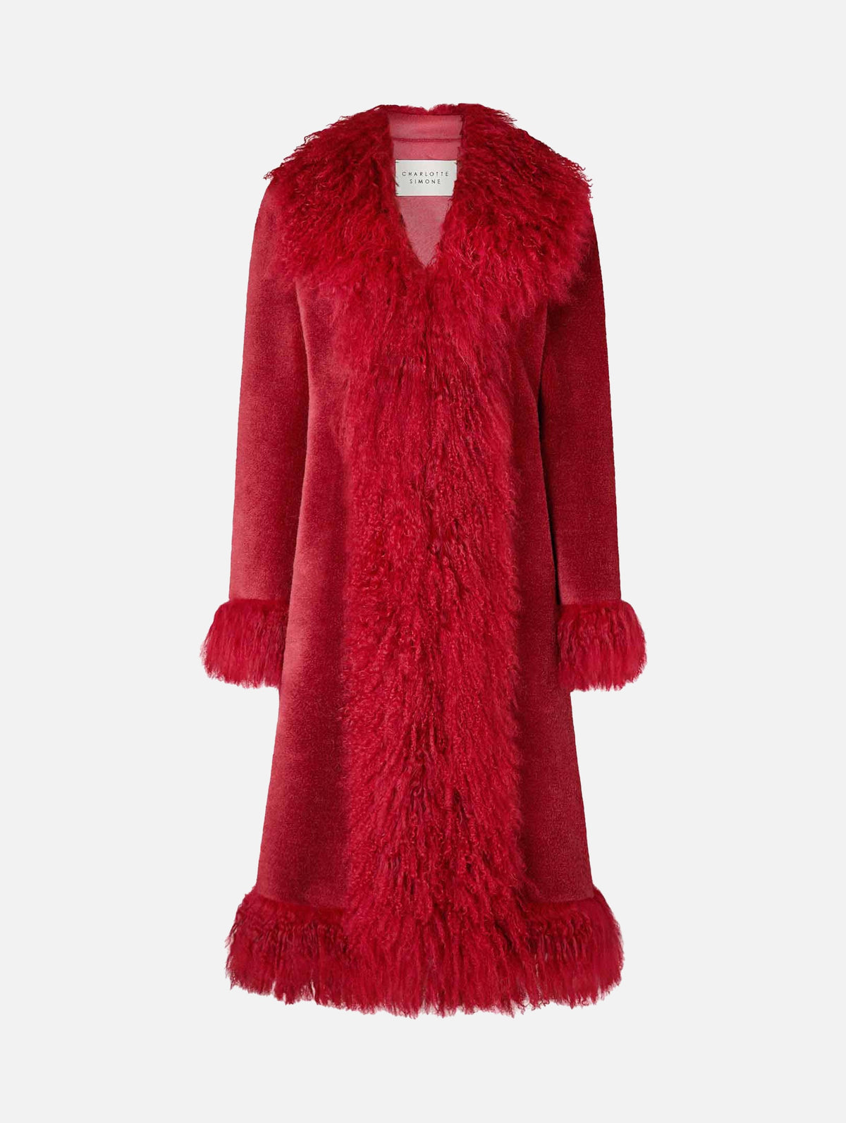 Donna Coat in Red