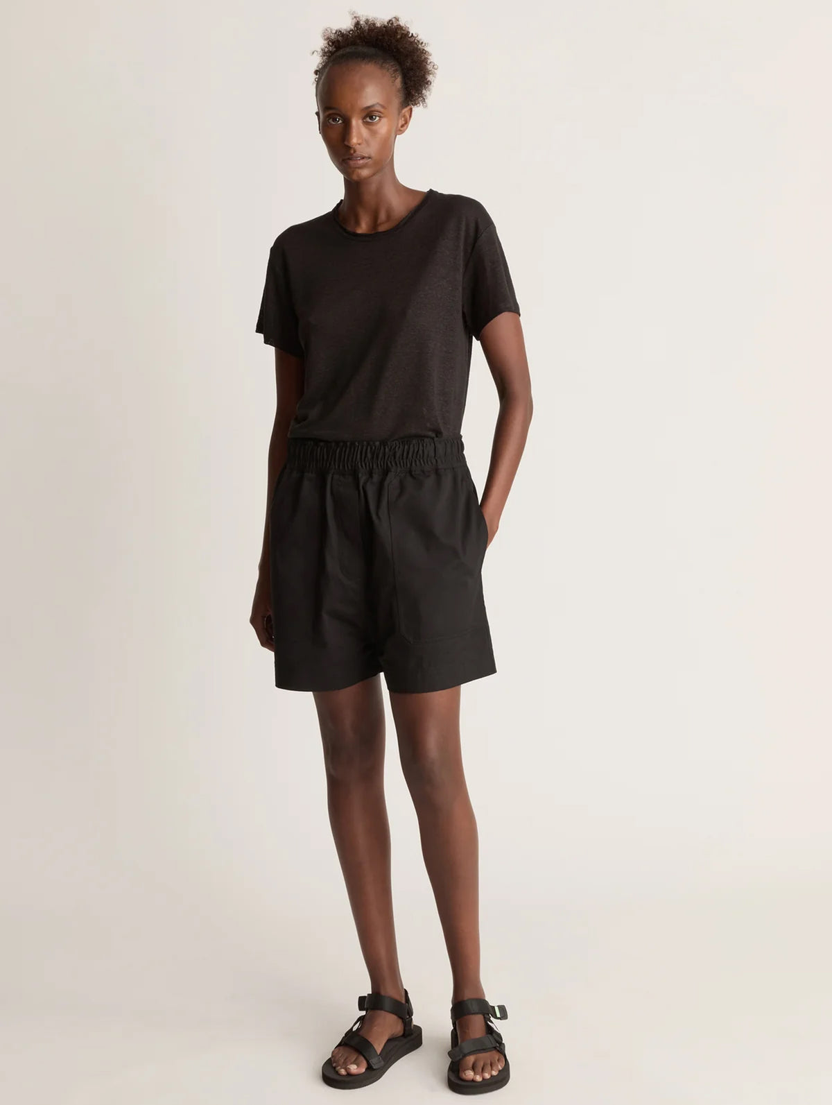 LM Drill Short in Black