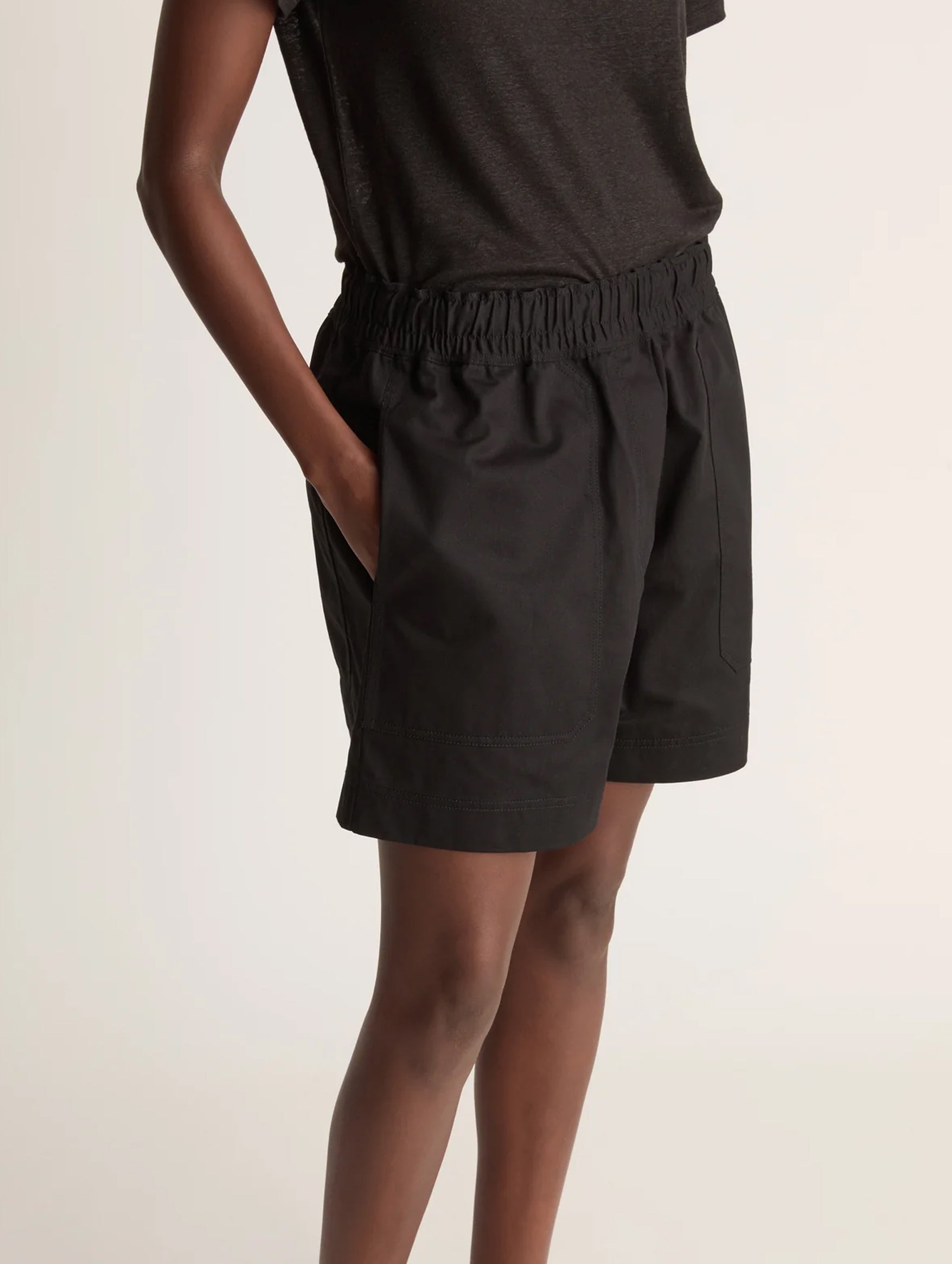 LM Drill Short in Black