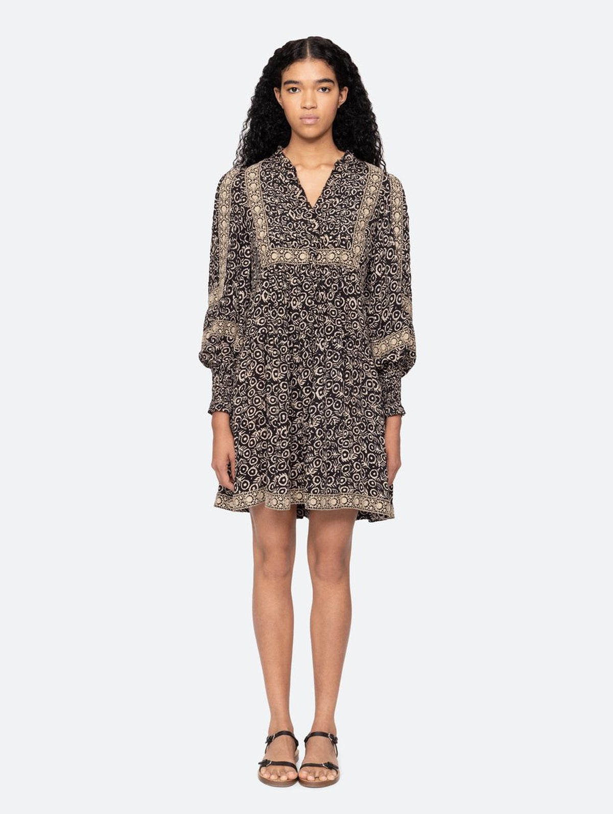 Emmeline Long Sleeve Mini Dress