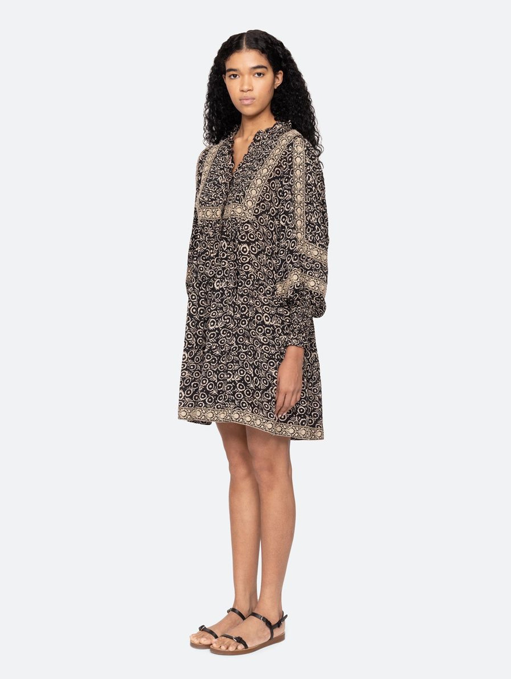 Emmeline Long Sleeve Mini Dress