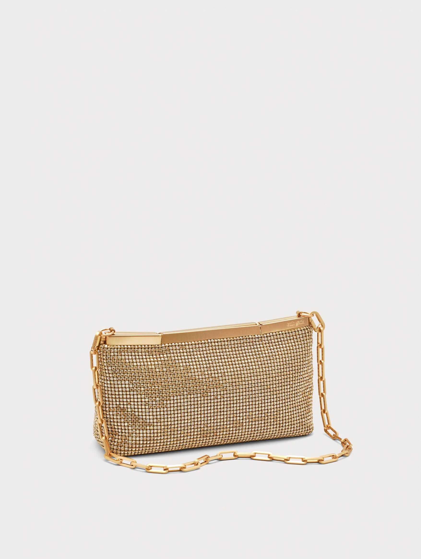Felice Clutch in Sand Dollar