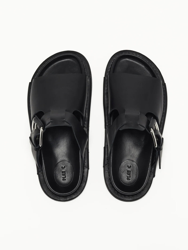 Fussbett Sandals in Black