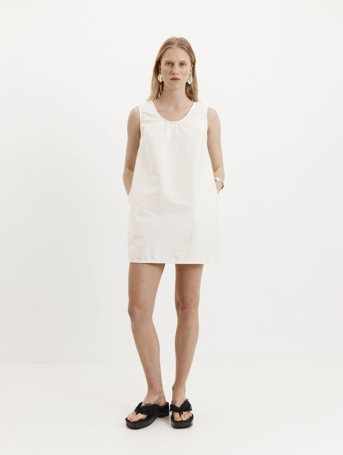 Gigi Mini Dress in Cream