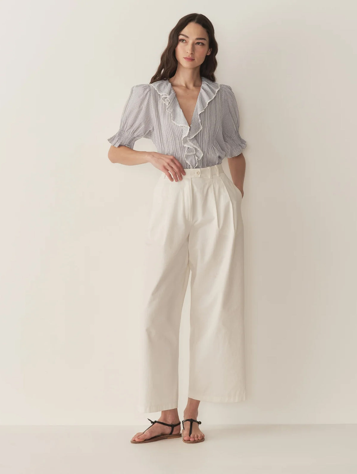 Henri Top in Adelaide Stripe