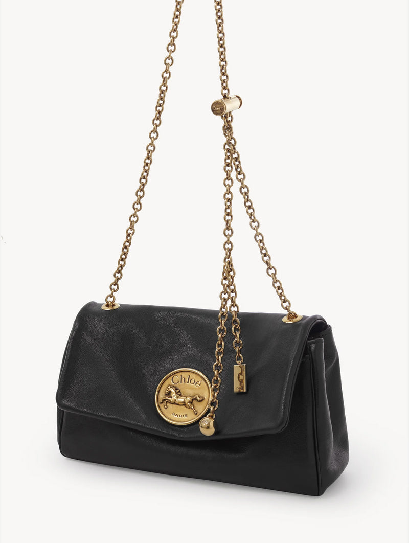 Chloé Heritage Medium Crossbody Bag in Black