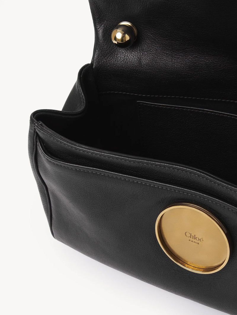 Chloé Heritage Medium Crossbody Bag in Black