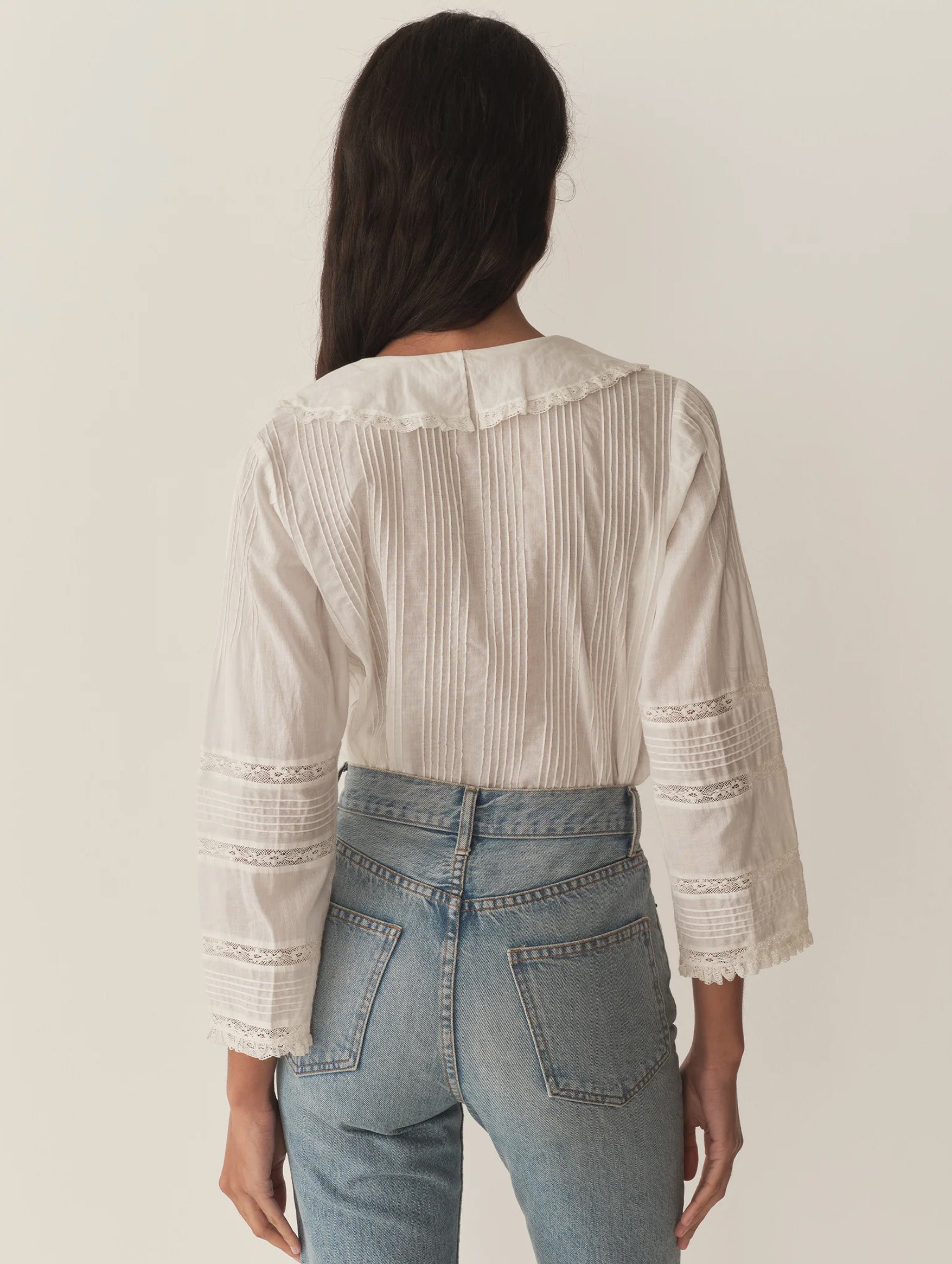 Huguette Top in Salt