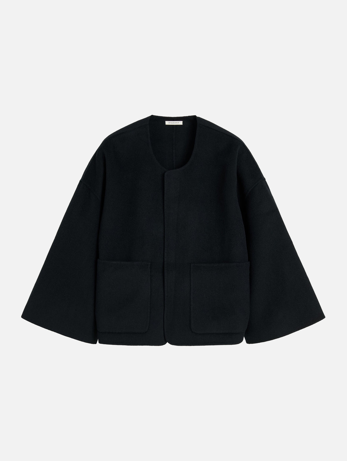 Jacquie Wool Jacket in Black