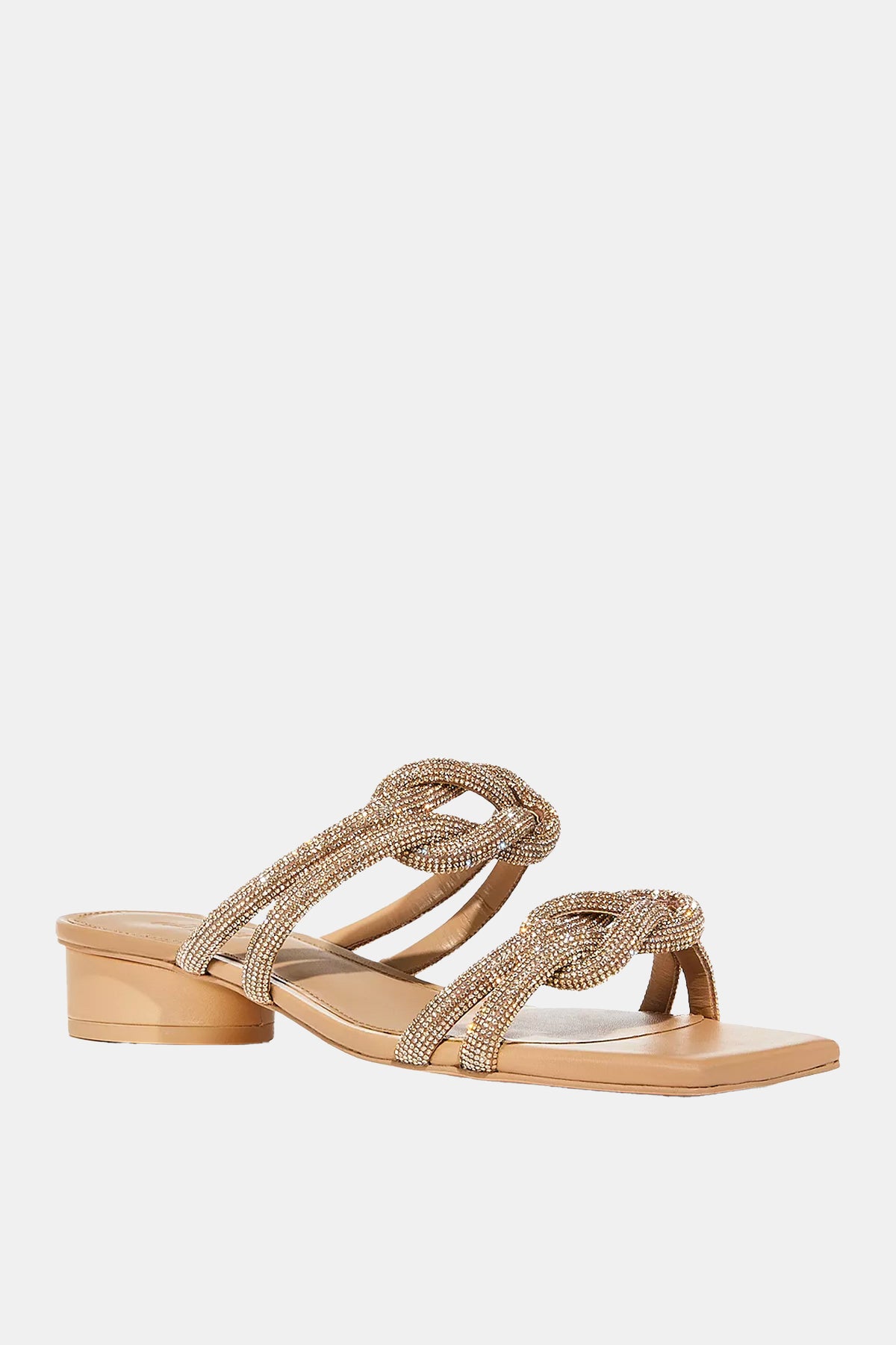 Jenny Knotted Sandal in Sand