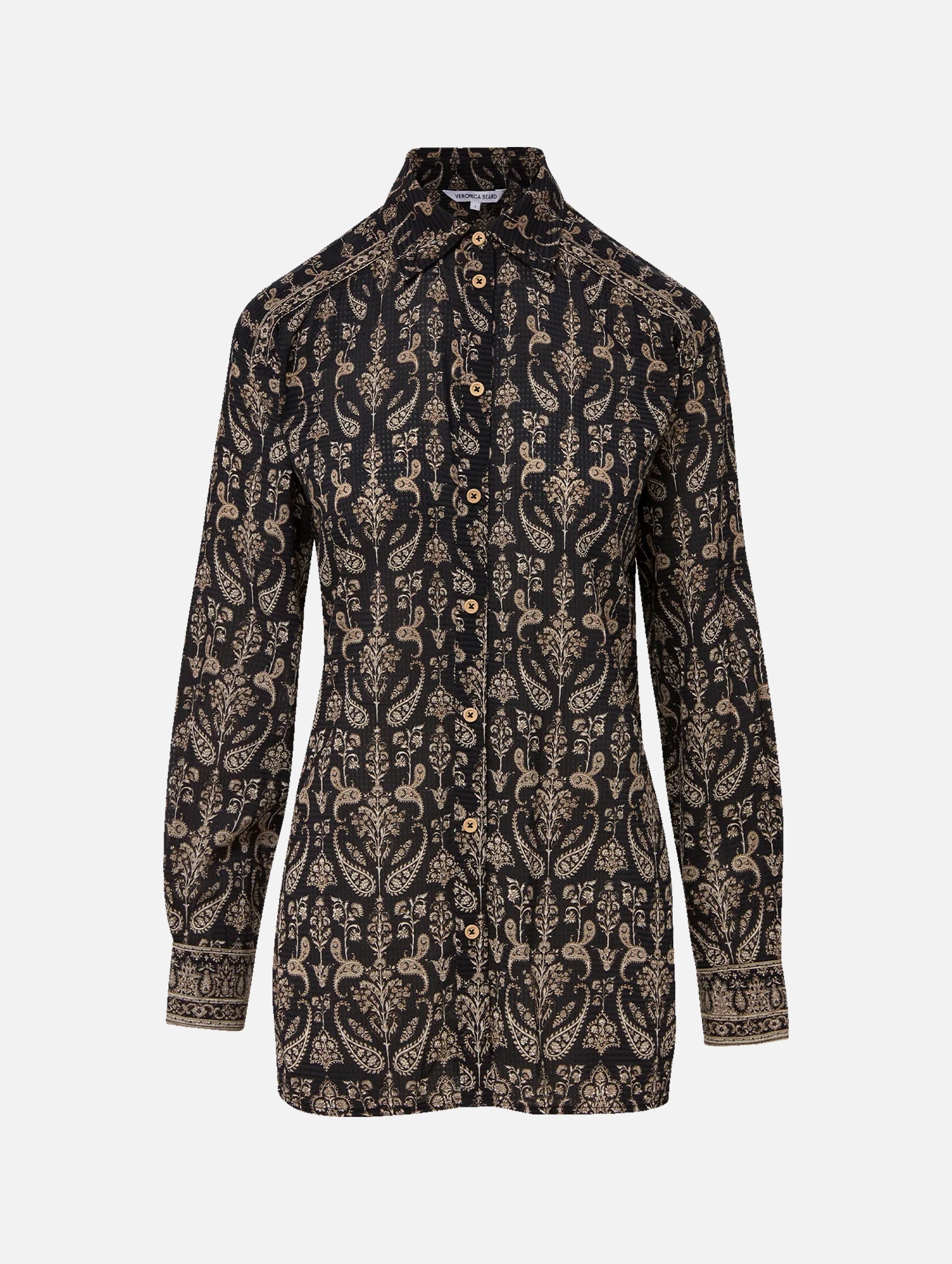 Lloyd Buttondown in Black Multi