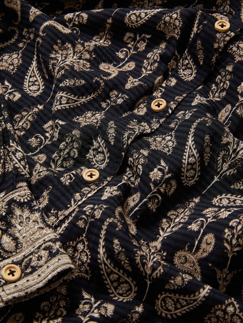 Lloyd Buttondown in Black Multi