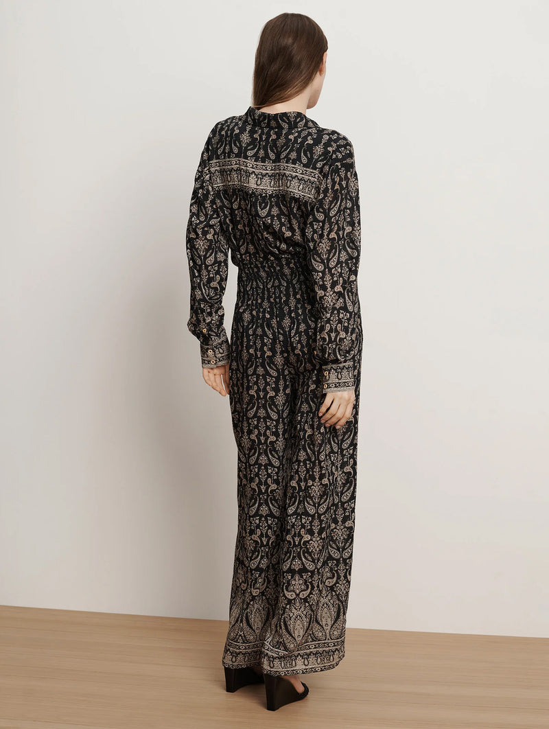 Lloyd Buttondown in Black Multi