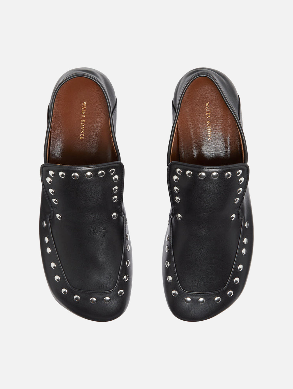 Studded Dakar Loafer in Black
