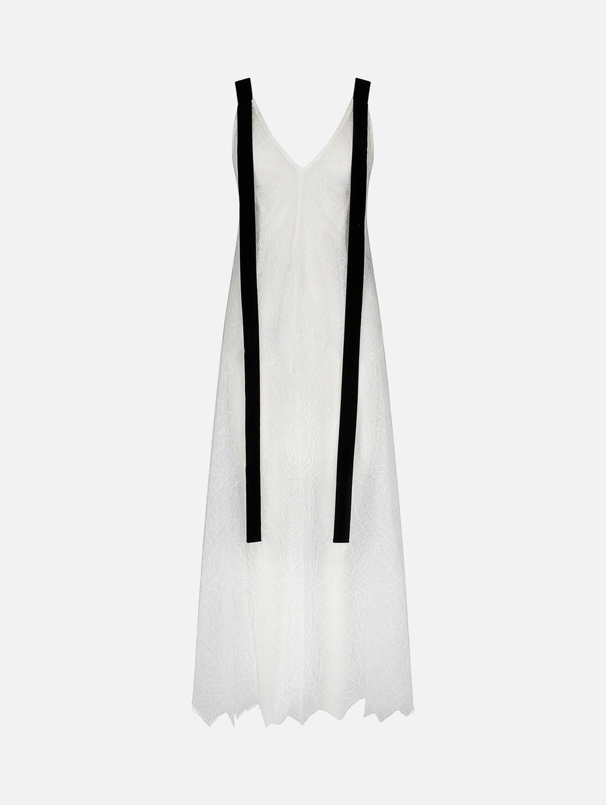 Lucinda Dress in White Lace