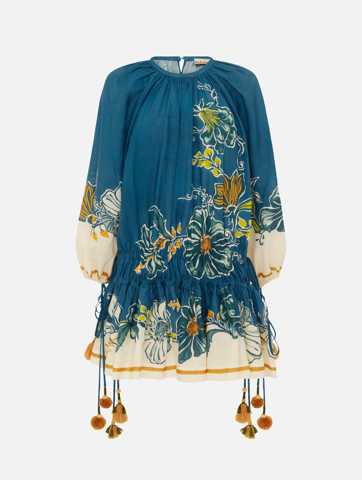 Luda Mini Dress in Blue