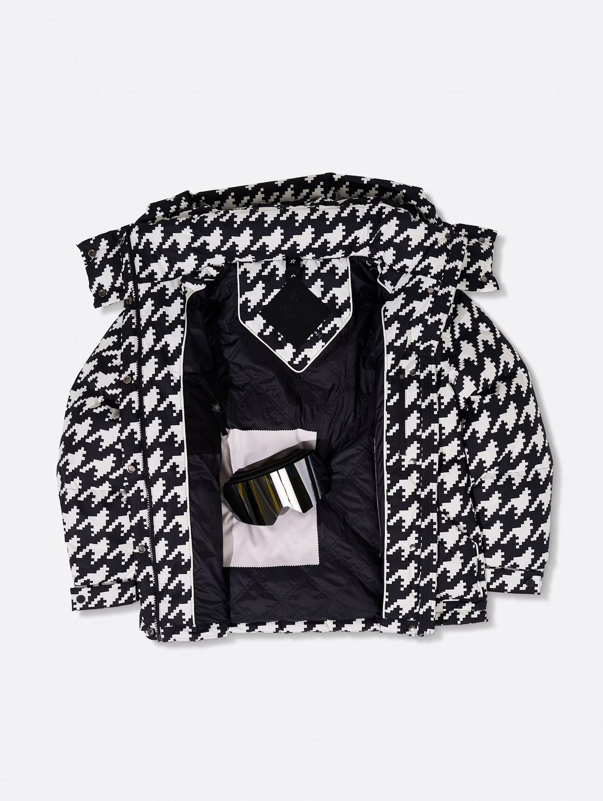 Maya Parka in Houndstooth