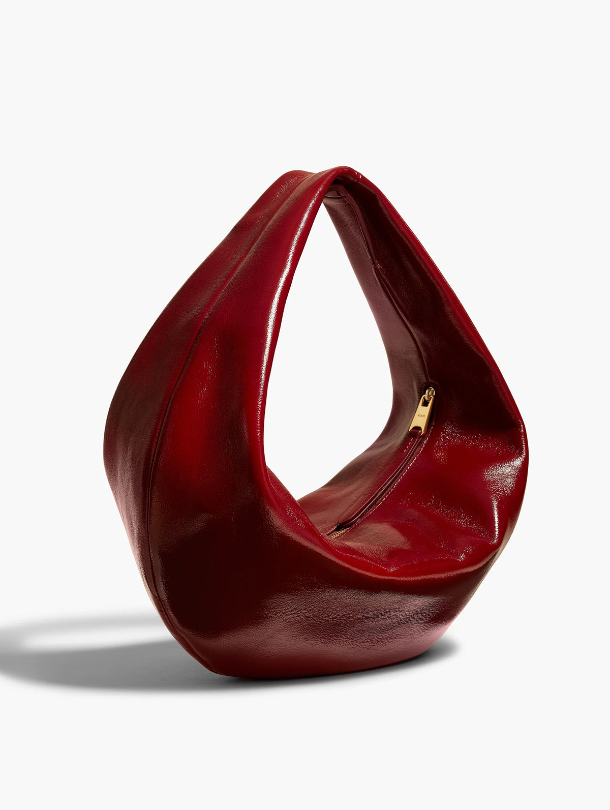 Medium Olivia Hobo Bag in Oxblood