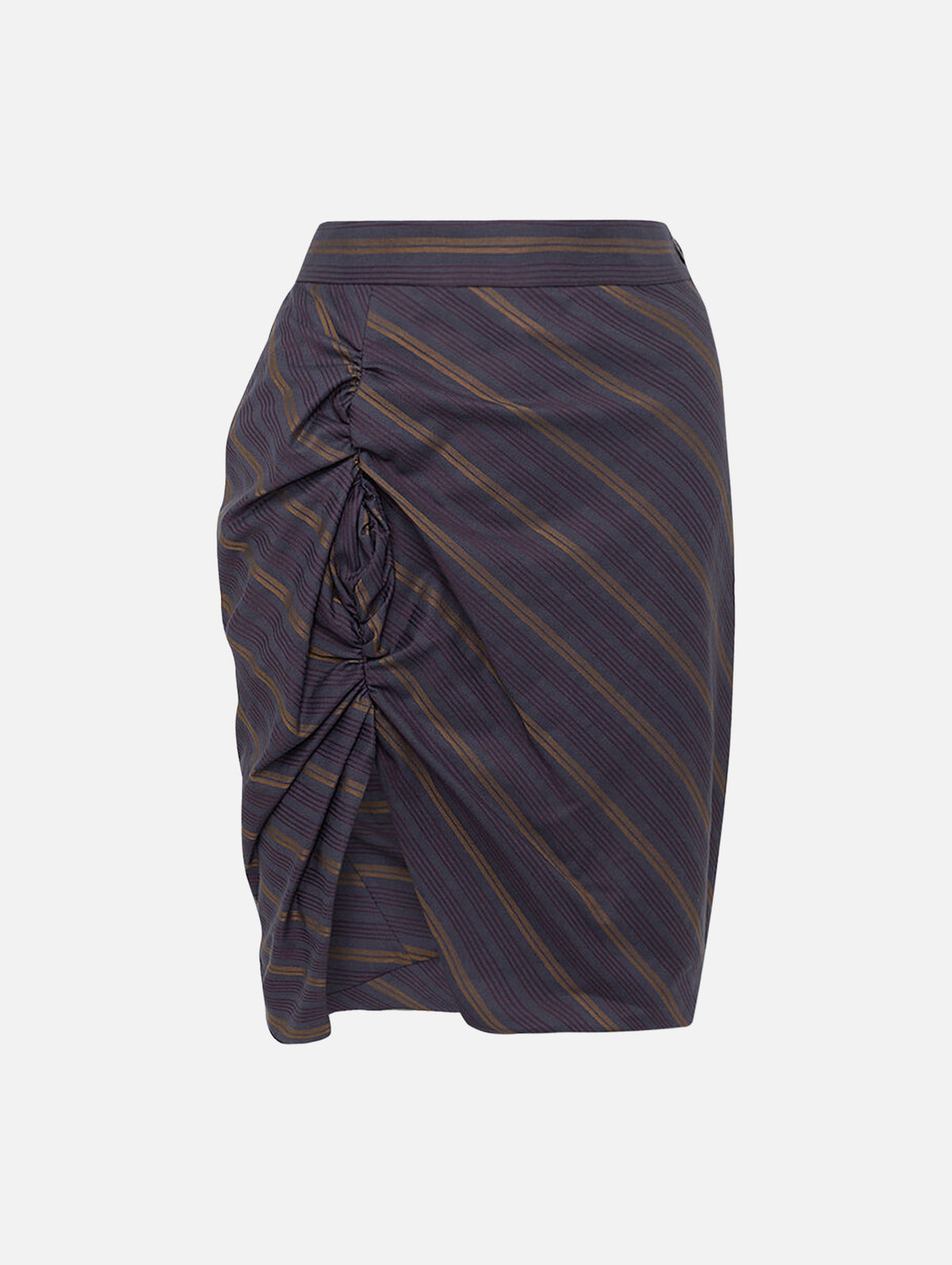 Mini Side Panther Skirt in Dusk