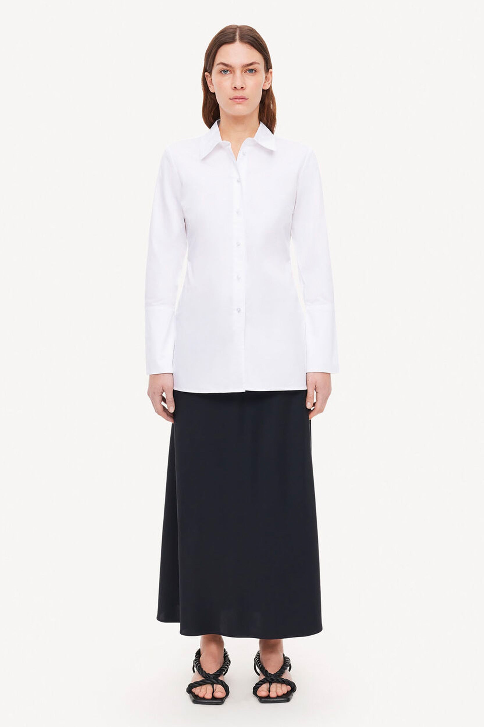 Padano Cotton Shirt in White