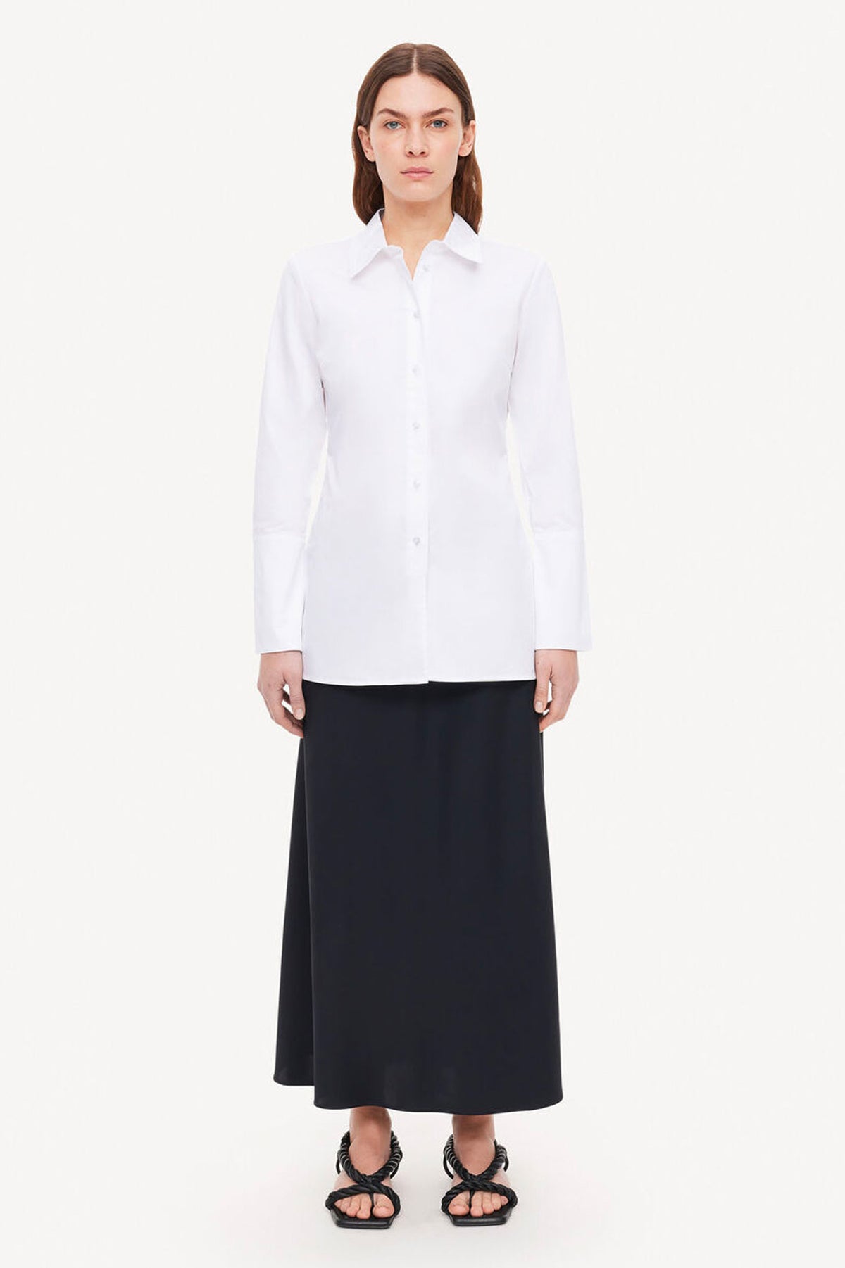 Padano Cotton Shirt in White