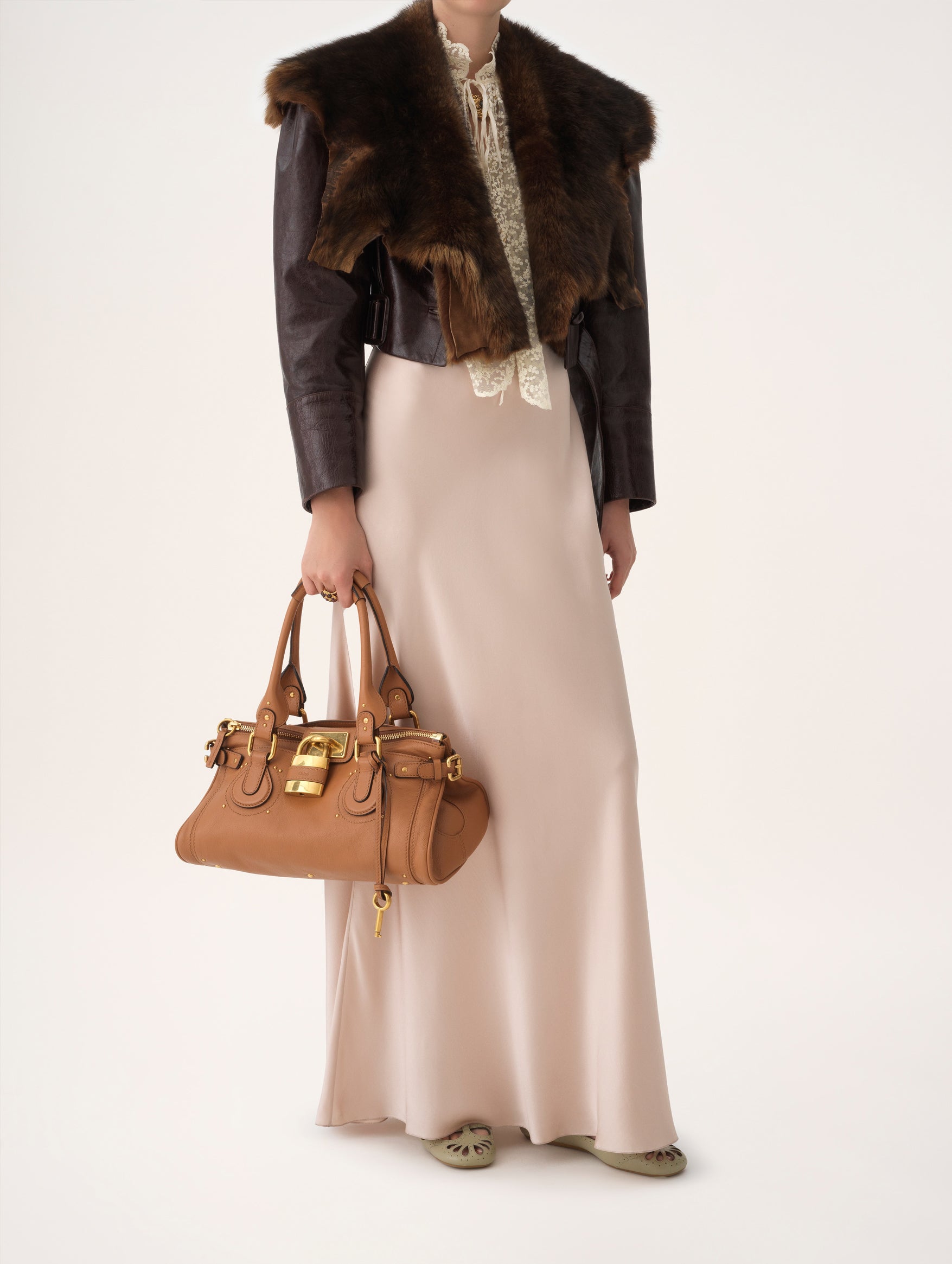 Paddington Shoulder Bag in Mustang Brown