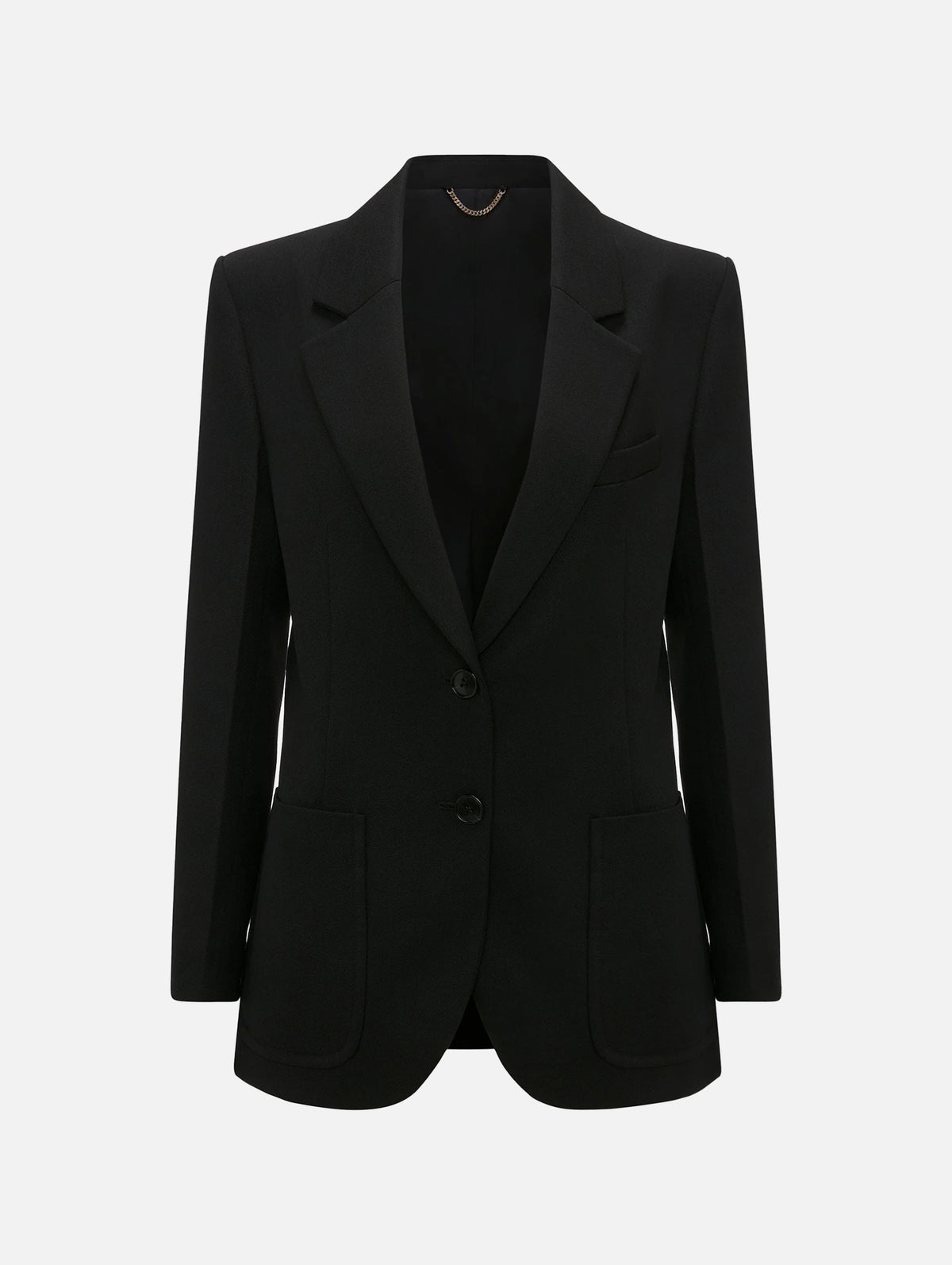 Patch Pocket Blazer in Black