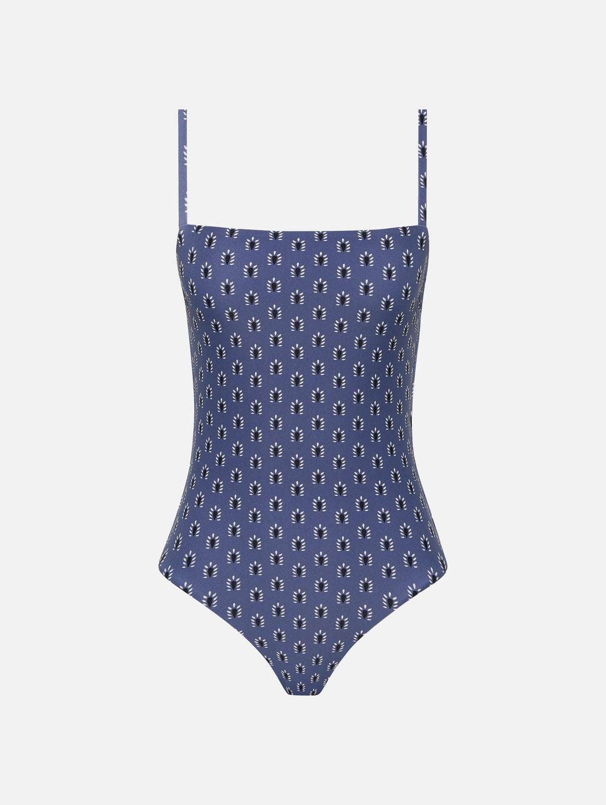 Petite Square Maillot in Cassis