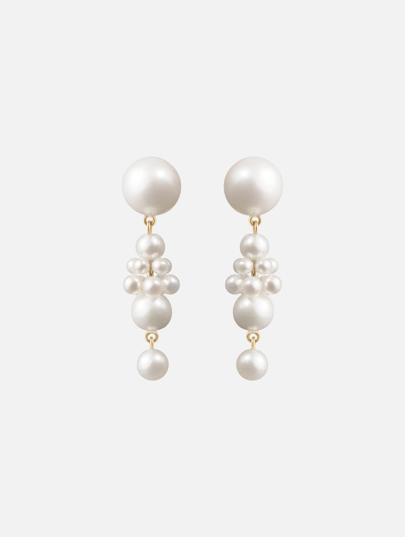Petit Tulipe Pearl Earrings
