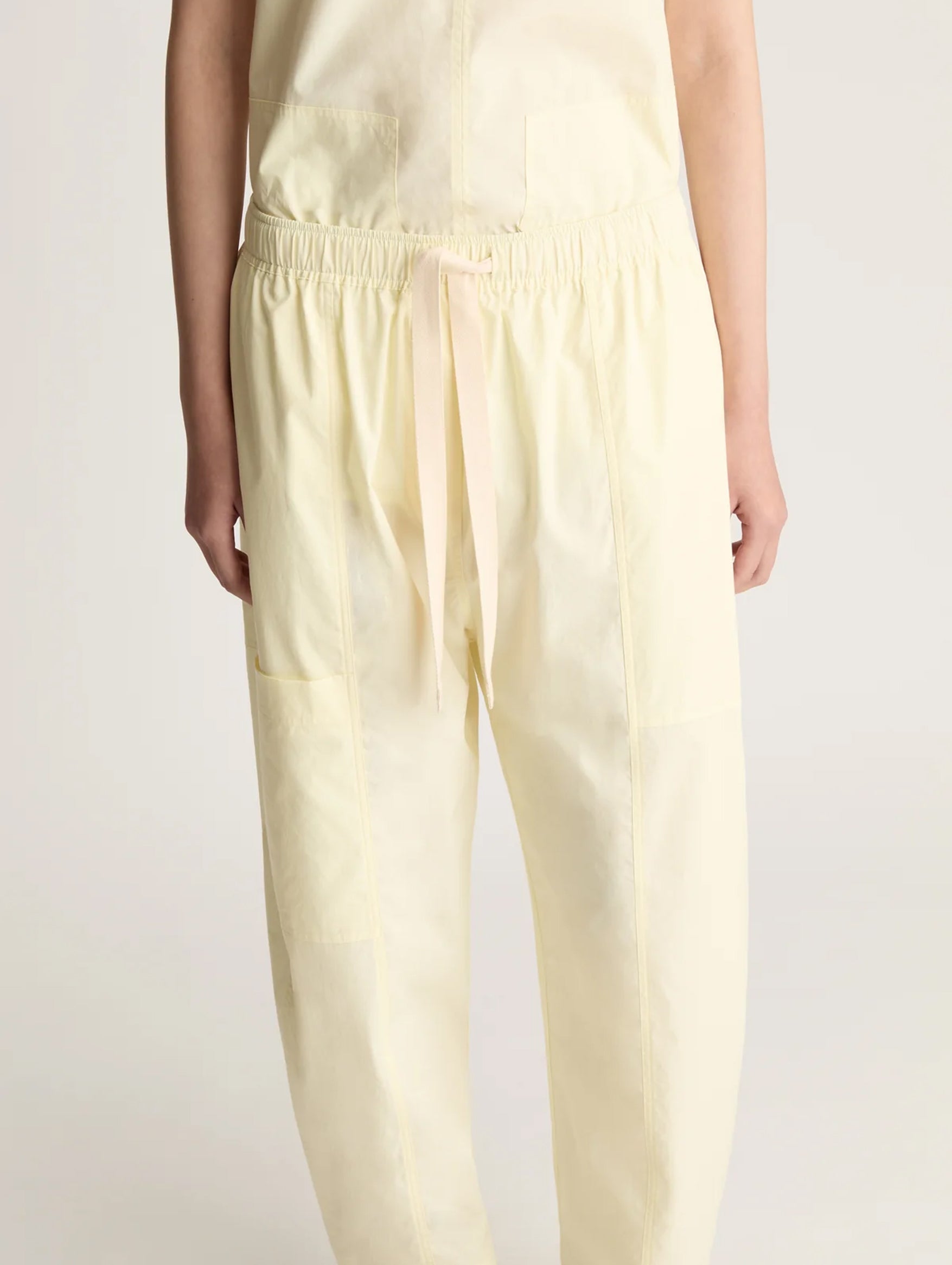 LM Poplin Pant in Butter