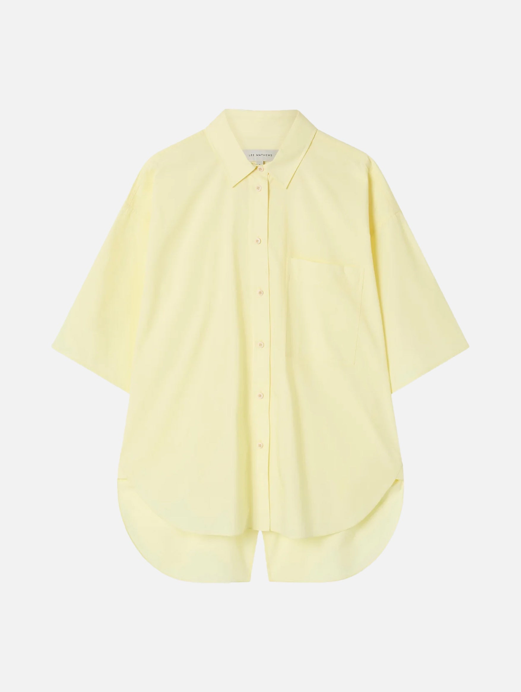 LM Poplin SS Shirt in Butter