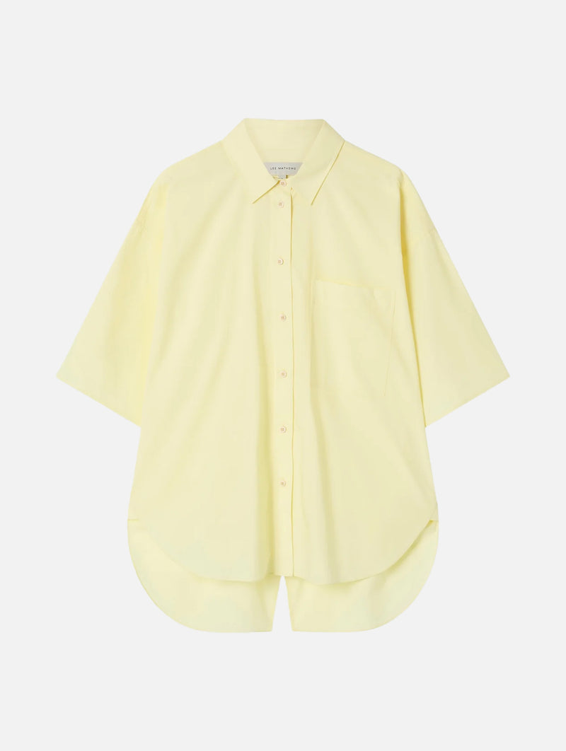 LM Poplin SS Shirt in Butter