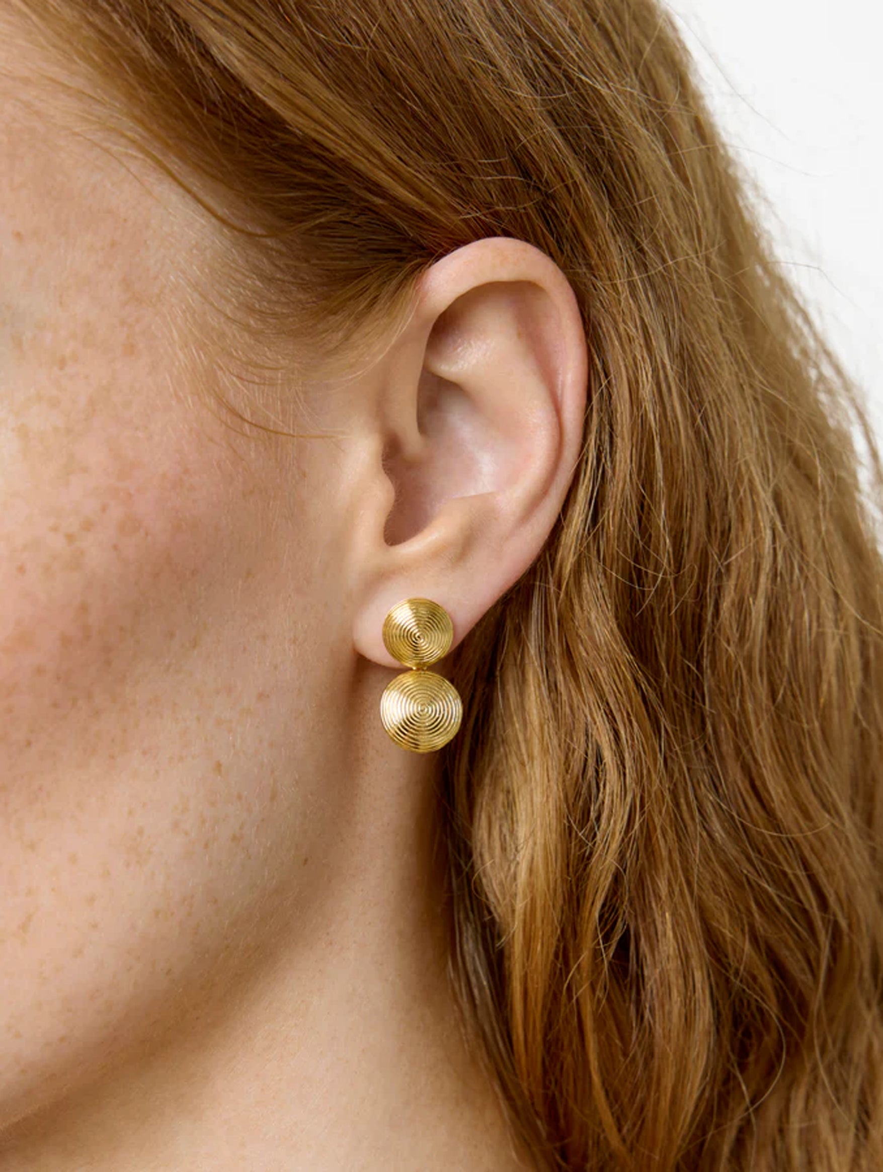 The Rita Earrings in Gold