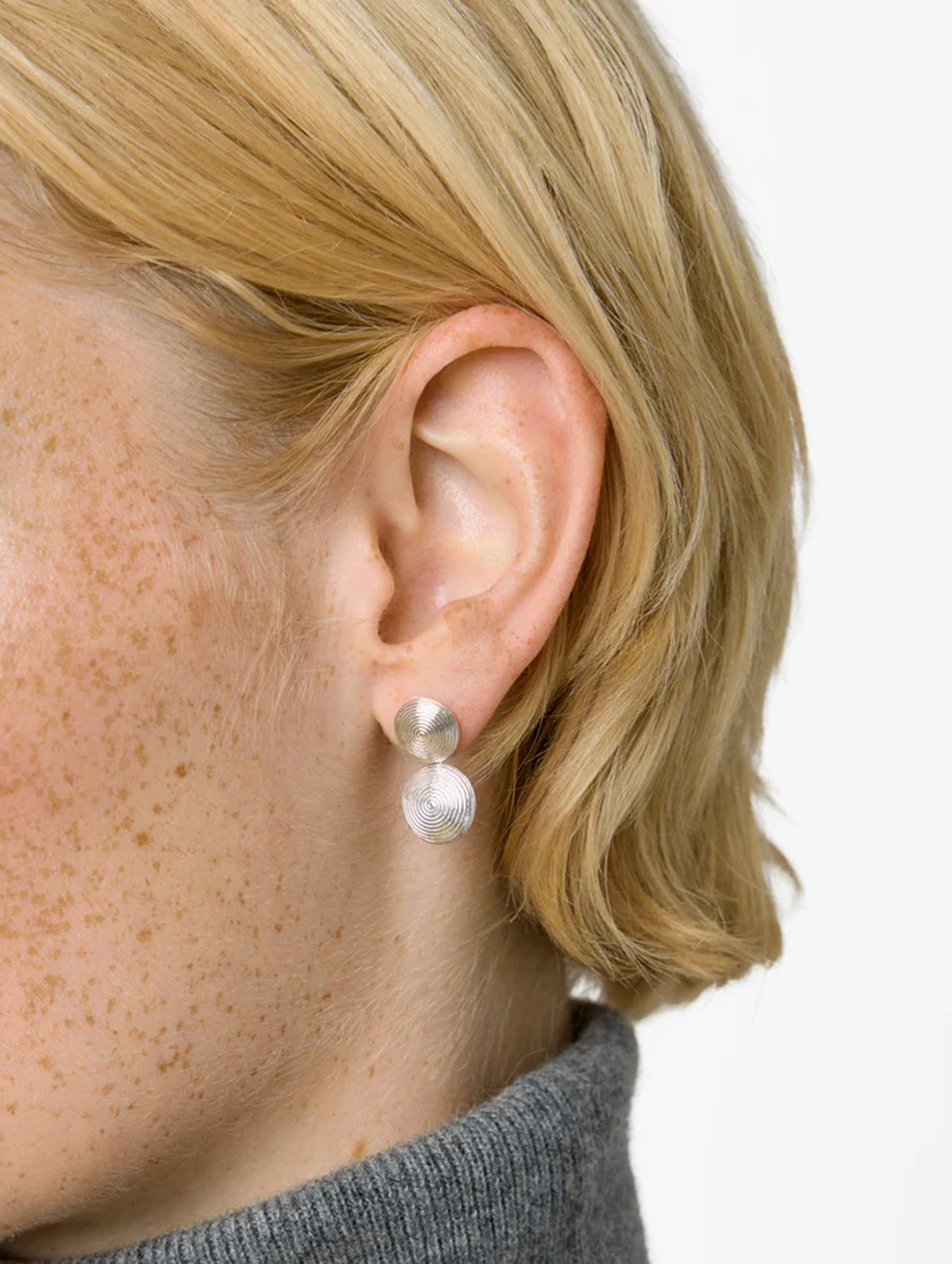 The Rita Earrings in Silver