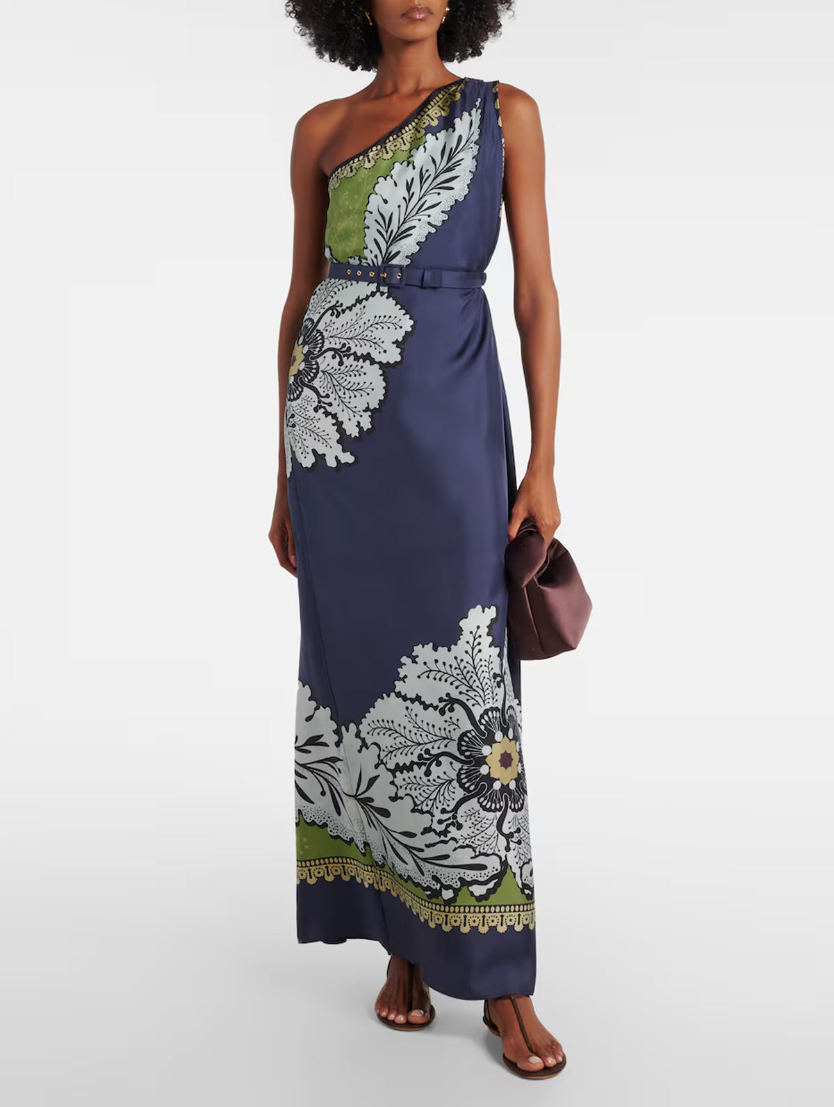 Roy Dress in Blue Bounty Placée