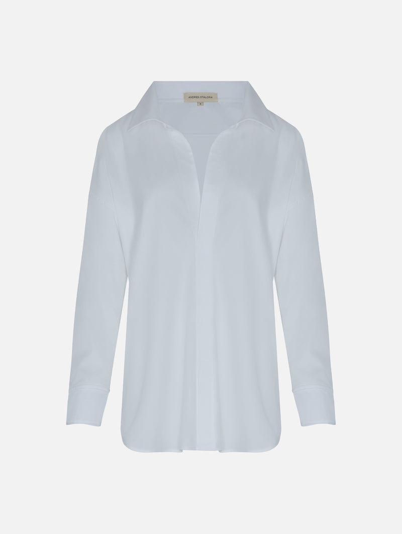 Solo Un Dia Shirt in Sky Blue