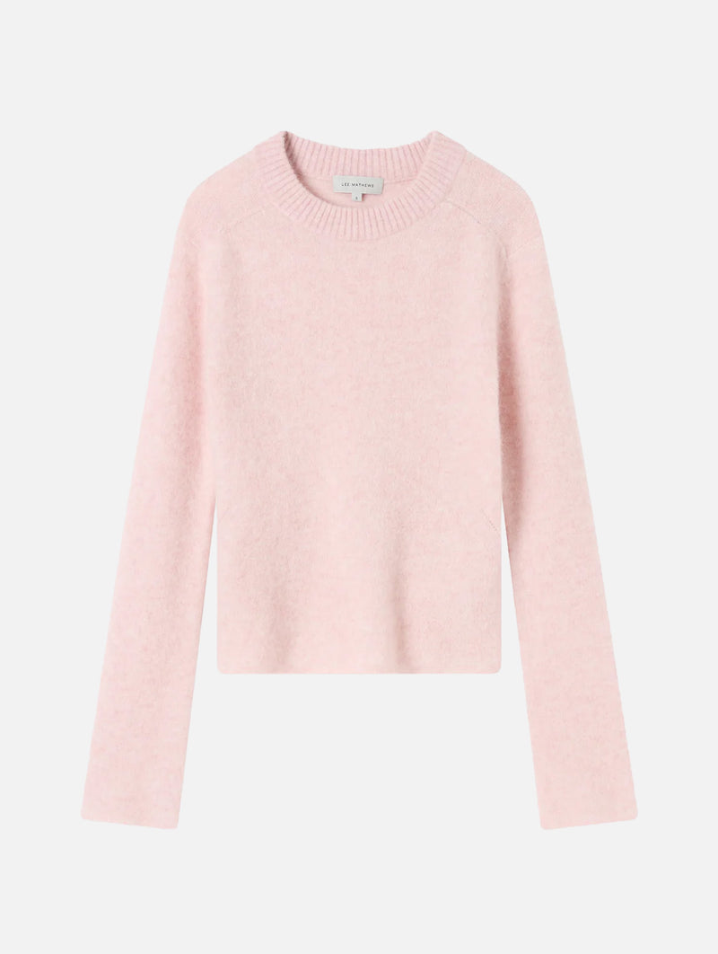 Sawyer Boat Neck Sweater in Blush